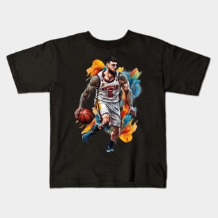 Basketball Player Kids T-Shirt